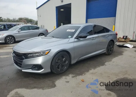 2021 Honda Accord Sport из США, поврежденный, VIN 1HGCV1F38MA103318